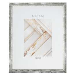 фоторамка МИРАМ 400х500мм серая пластик