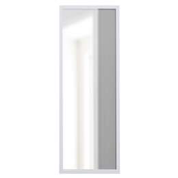 зеркало в раме 300х900мм белый пластик