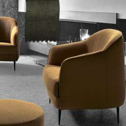 Кресло ROS SRL Ischia ткань Incanto 13 77х85х84 см